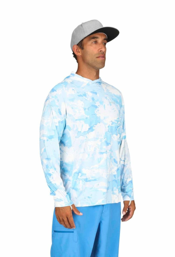 Simms Solarflex Hoody Model Simms Solarflex Hoody Model